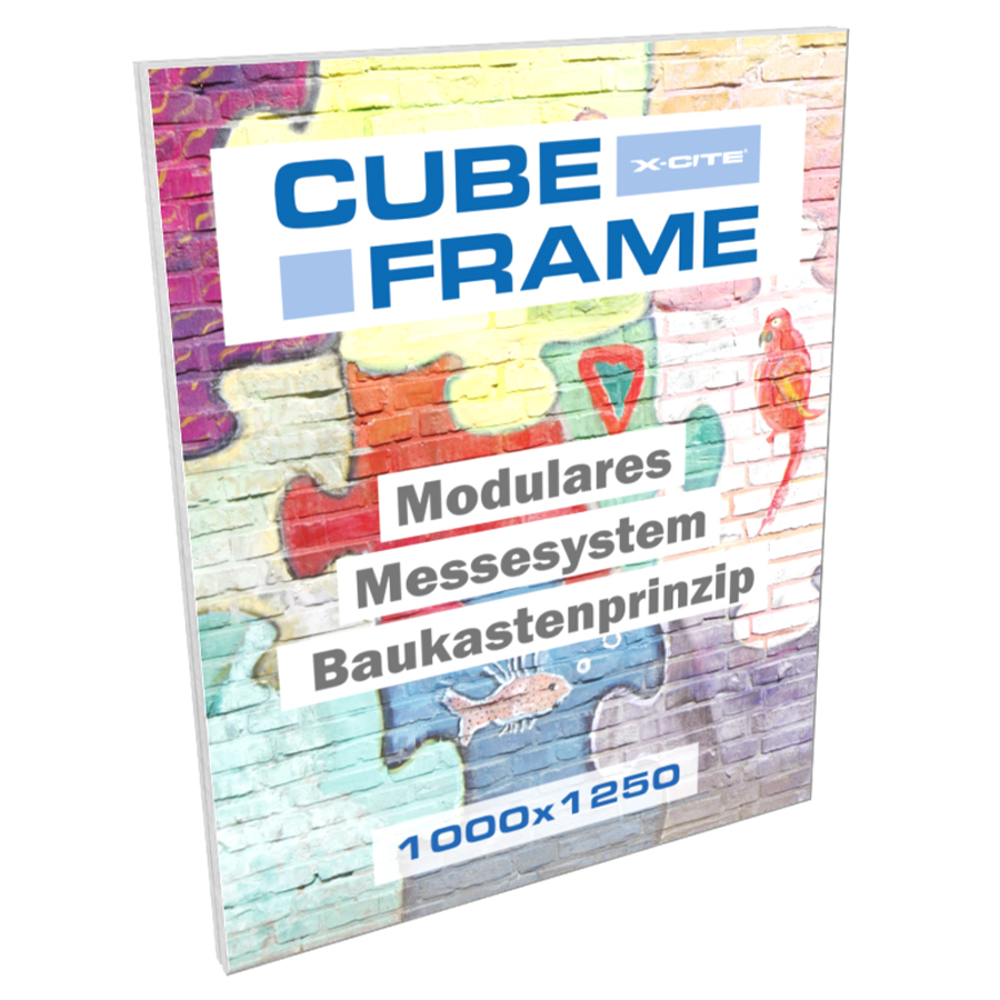 Cube-Frame Messewand Module