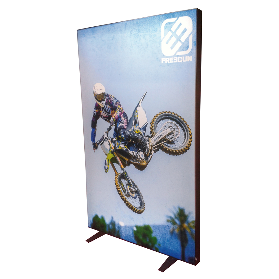 Messewand Textilrahmen LED Lightbox Single | 100 x 200cm | X-CITE® Werbesysteme ArtikelNr.: 2500421