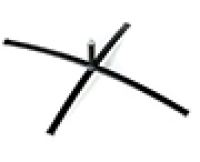 Kreuzfuß mit 30mm-Profil für Beachflag Classic Square Kreuzfuß mit 30mm-Profil für Beachflag Classic Square