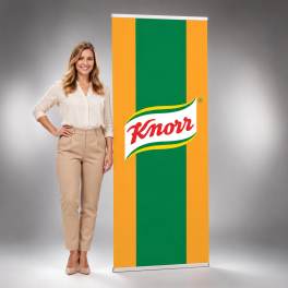 L-Banner Display Telescopic 80 inkl. Druck