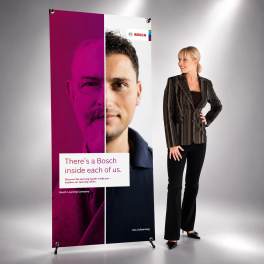 X-Banner Display Classic 80 inkl. Druck