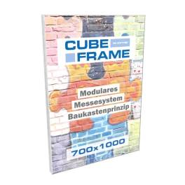 Messewand Modul CUBE-Frame 700x1000mm | 70 x 10cm | X-CITE® Werbesysteme