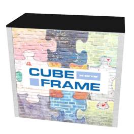 Messewand Modul CUBE-Frame Theke 1000x1000mm