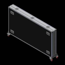 SWEDX Universal VESA Wandhalterung Push Out - SWM-12 | X-CITE® Werbesysteme