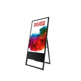 DIGI UP Stand Indoor 43 Zoll, schwarz