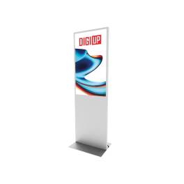 DIGI UP Stele Indoor 49 Zoll, weiss