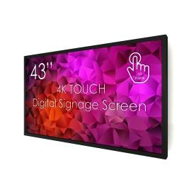 SWEDX 43 Zoll Touch Digital Signage Screen 4K - SDST43K8-01