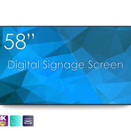 SWEDX 58 Zoll Digital Signage Screen 4K - SDS58K8-01