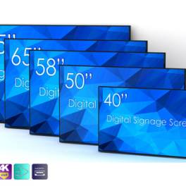 SWEDX 65 Zoll Digital Signage Screen 4K - SDS65K8-01
