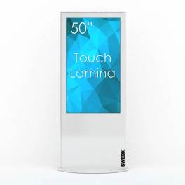 Swedx Lamina 50 Zoll Touch weiß