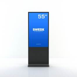 Swedx Lamina 55 Zoll Touch schwarz, V2 - SWLT55K8-A2-V2