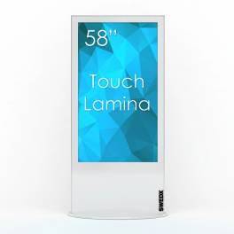 Swedx Lamina 58 Zoll Touch weiß