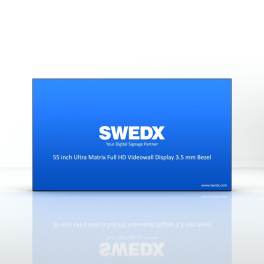 SWEDX 55 Zoll Ultra Matrix Video Wall 3.5 mm Bezel - UMX-55K8-01