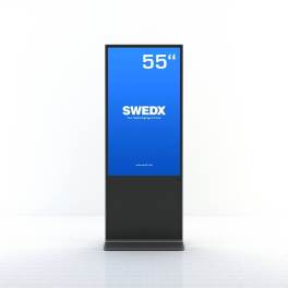 Swedx Lamina 55 Zoll Touch schwarz, V2 - SWLT55K8-A2-V2
