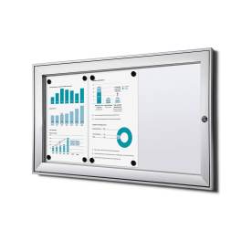 Schaukasten Classic 3xA4 B1, silber