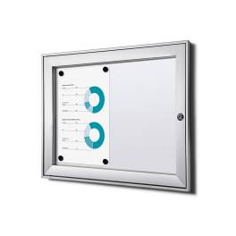 Schaukasten Classic 2xA4 B1, silber