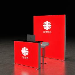LED Messestand X-LED 2x2