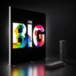 LED Messewand BIG LEDUP 2700x2480