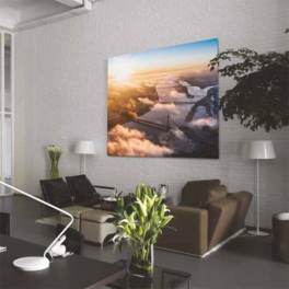 LED Messewand zur Wandmontage 1000x1000