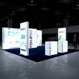 Pixlip LED Messestand 6x6 L-1