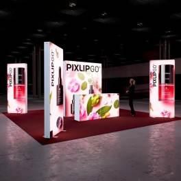 Pixlip LED Messestand 6x6 L-2