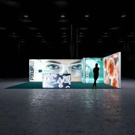 Pixlip LED Messestand 8x6 L-54
