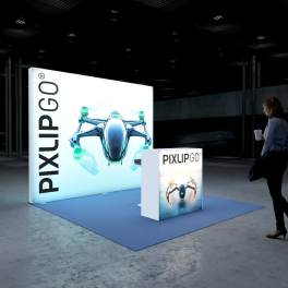 Pixlip LED Messestand 3x3 S-1