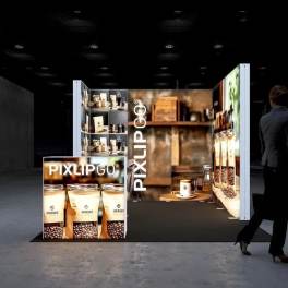 Pixlip LED Messestand 3x3 S-3