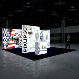 Pixlip LED Messestand 6x6 L-4