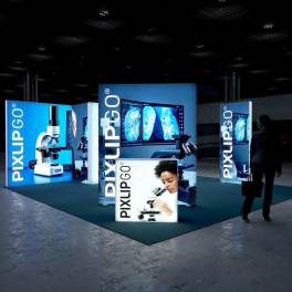 Pixlip LED Messestand 6x6 L-6