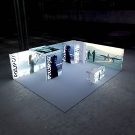 Pixlip LED Messestand 9x7 L-60