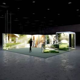 Pixlip LED Messestand 8x8 L-64