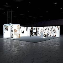Pixlip LED Messestand 9x8 L-65
