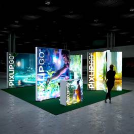 Pixlip LED Messestand 6x6 L-8
