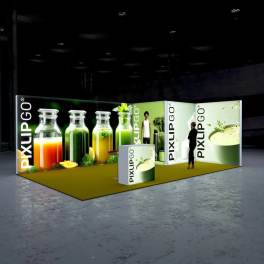 Pixlip LED Messestand 7x4 M-22