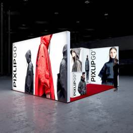 Pixlip LED Messestand 5x4 M-24