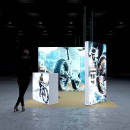 Pixlip LED Messestand 3x3 S-12