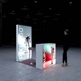 Pixlip LED Messestand 1x2 S-14