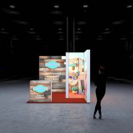 Pixlip LED Messestand 3x3 S-16