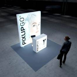 Pixlip LED Messestand 2x2 S-4