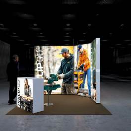 Pixlip LED Messestand 3x3 S-8