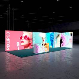 Pixlip LED Messestand 9x4 L-46