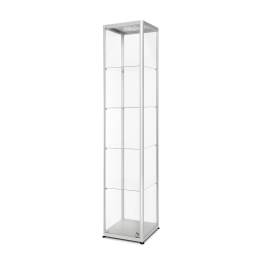 LED Quadro, silber