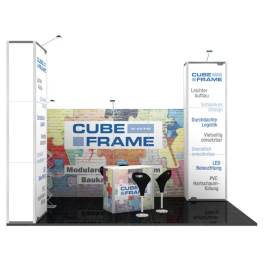 Modulaerer Messestand CUBE-Frame 3x5m - C6