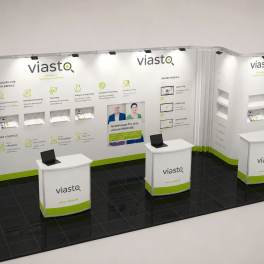 Faltdisplay Messestand 3x8m - F20