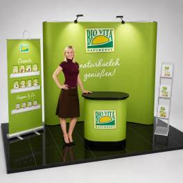 Faltdisplay Messestand 4x2m - F25