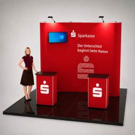Faltdisplay Messestand 3x2m - F13