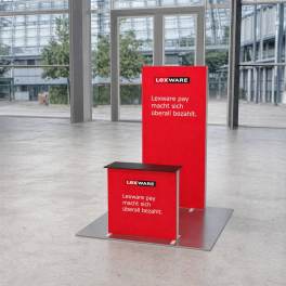 Messestand PICUP Budget Kopfstand 1x2