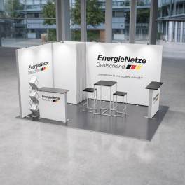 Messestand PICUP Large Eckstand 4x3