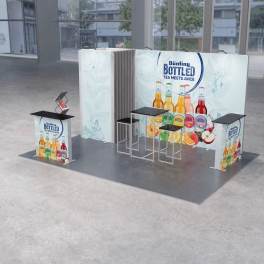 Messestand PICUP Large Kopfstand 4x3